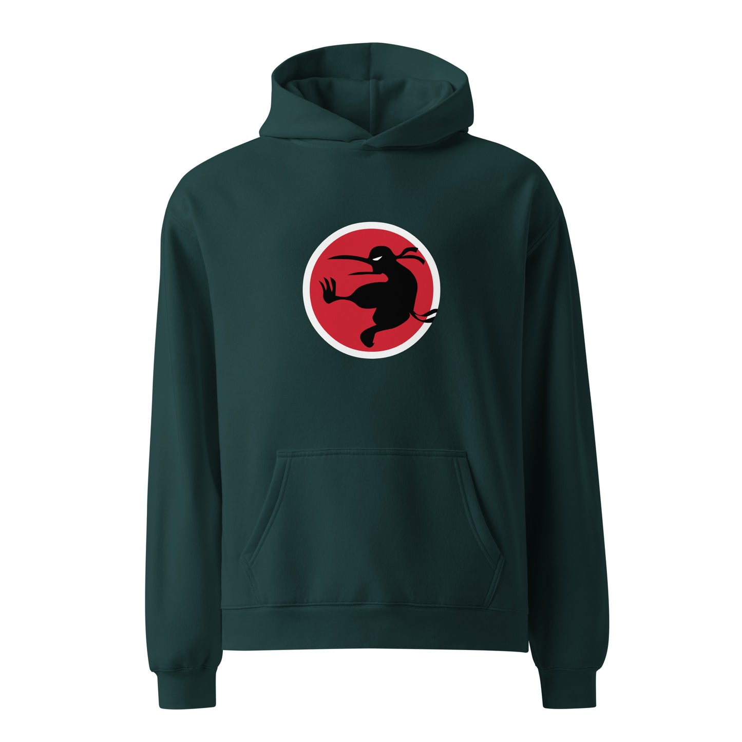 Ninja Kiwi Logo Premium Oversized Hoodie (Unisex)