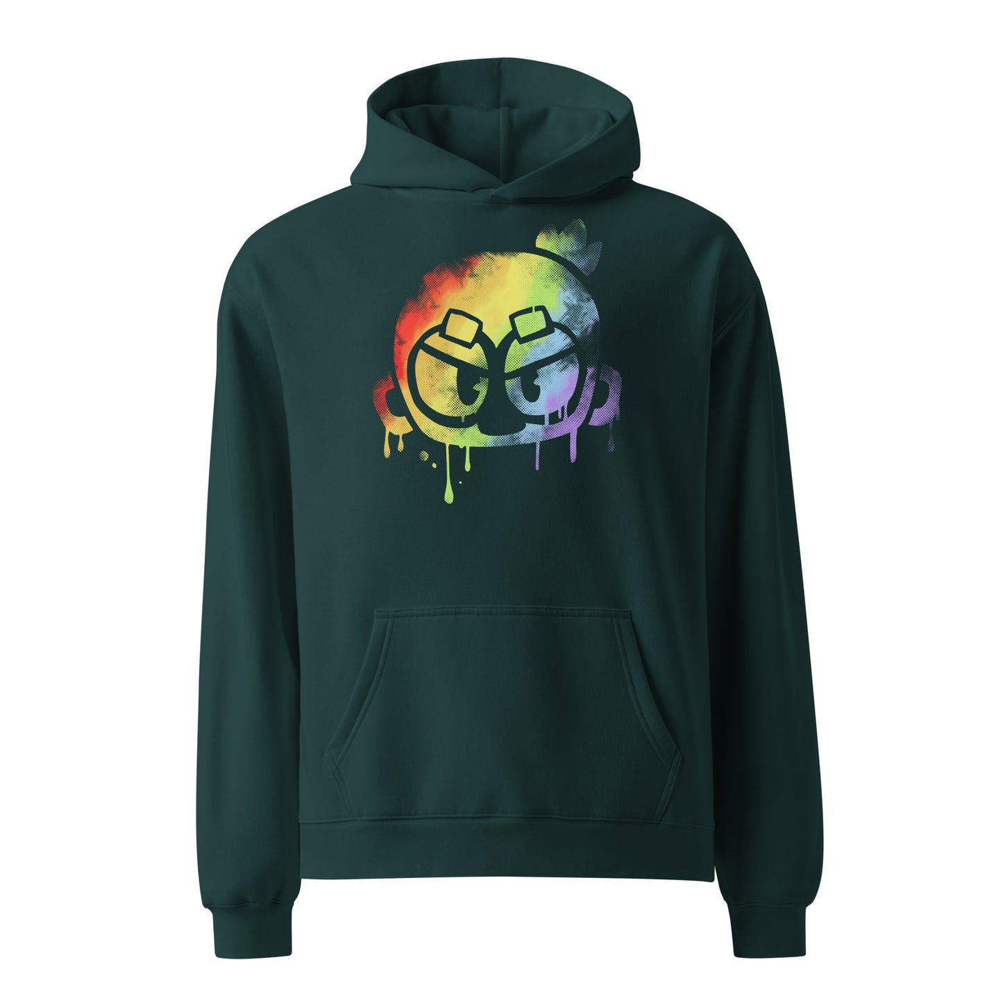 Monkey Graffiti Premium Oversized Hoodie - Back Print (Unisex)