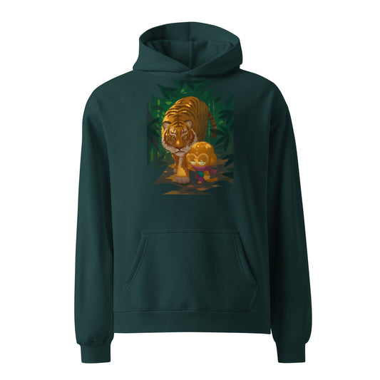 Tiger and Psi Premium Oversized Hoodie (Unisex)