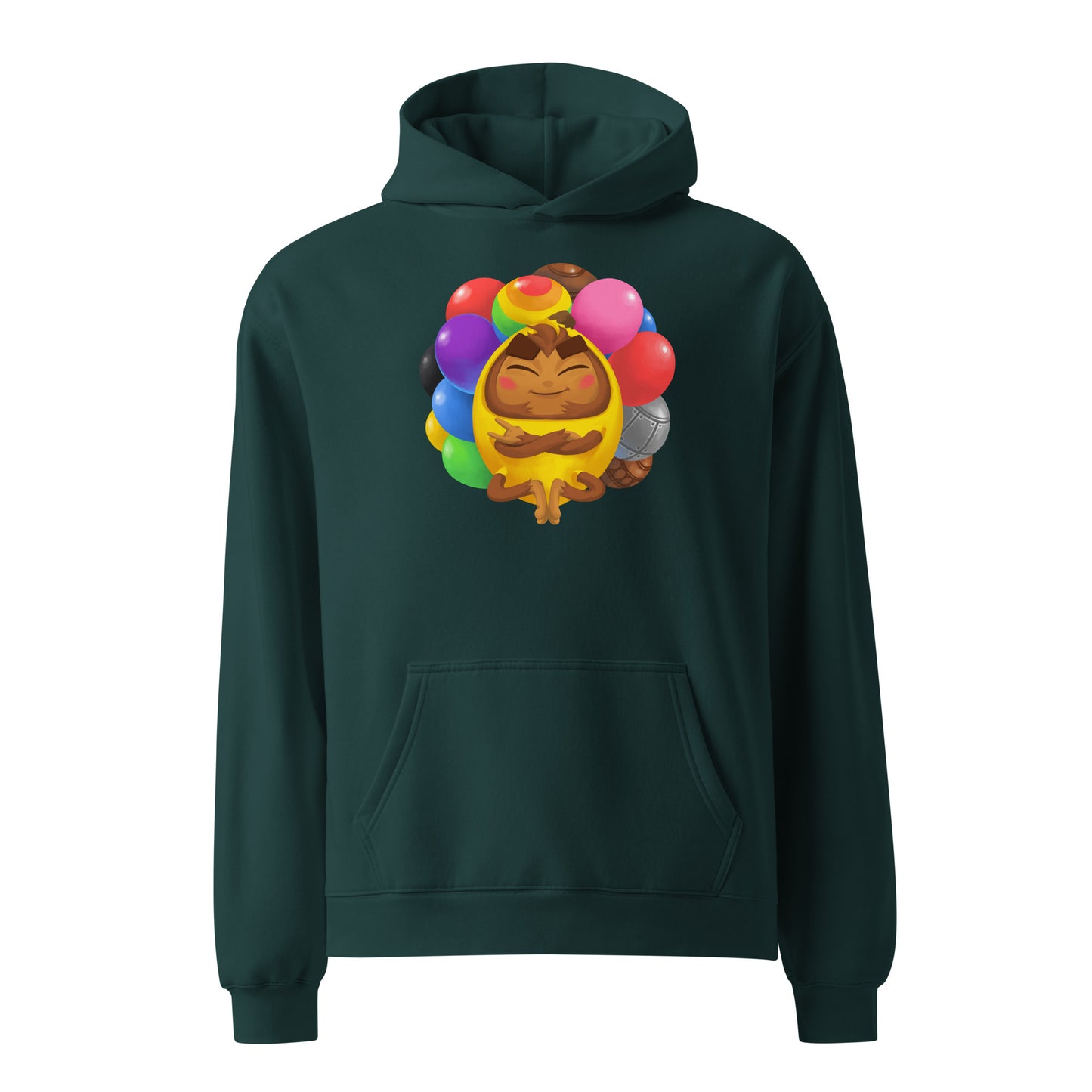 Cool Banana Monkey Premium Oversized Hoodie (Unisex)