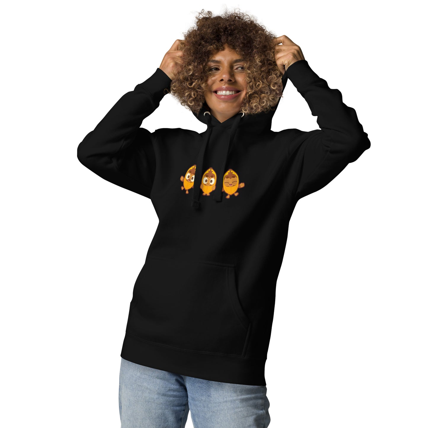 Banana Monkey Hoodie (Unisex - Cotton Heritage)