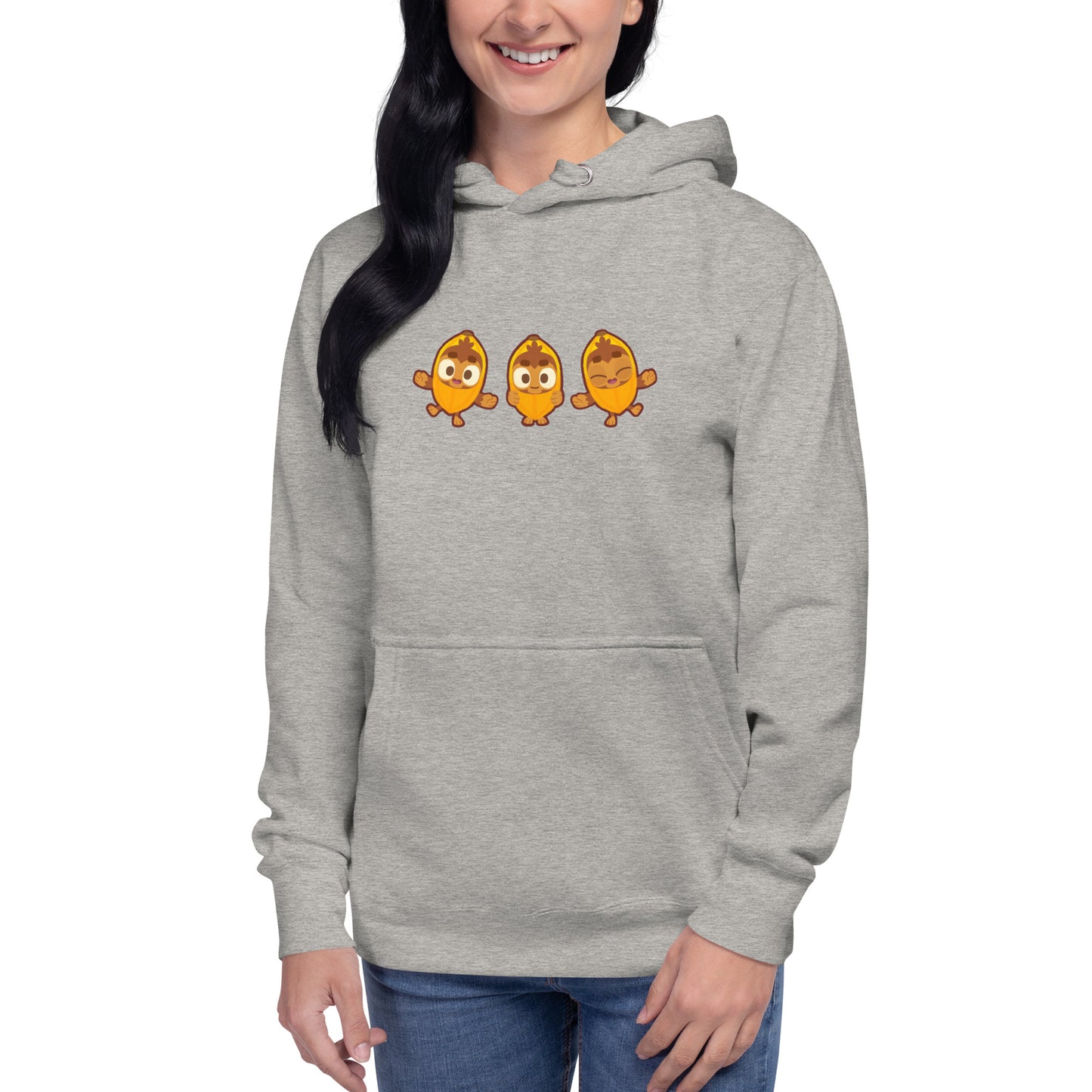 Banana Monkey Hoodie (Unisex - Cotton Heritage)