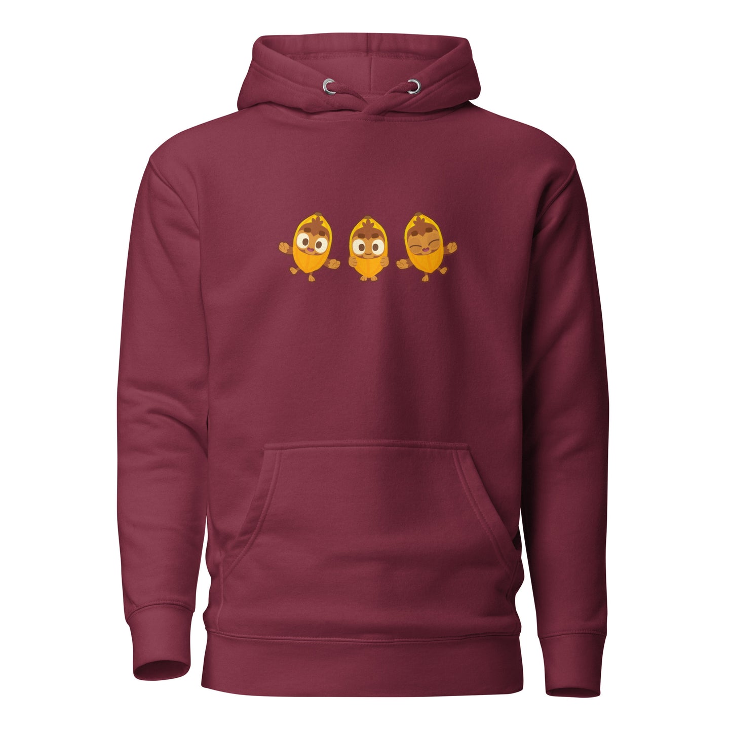 Banana Monkey Hoodie (Unisex - Cotton Heritage)