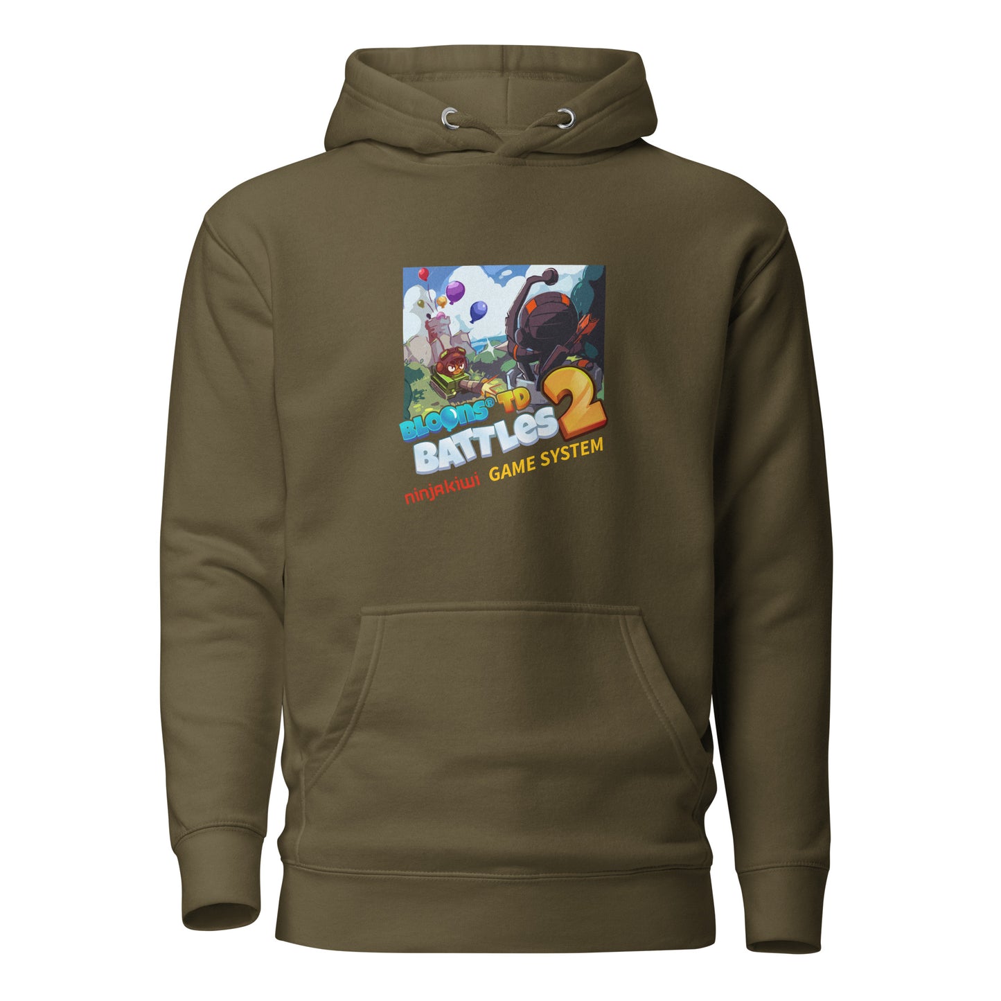 Battles 2 - Ninja Kiwi Game System Hoodie (Unisex)