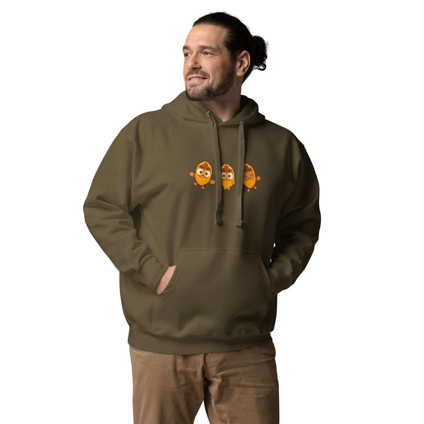 Banana Monkey Hoodie (Unisex - Cotton Heritage)