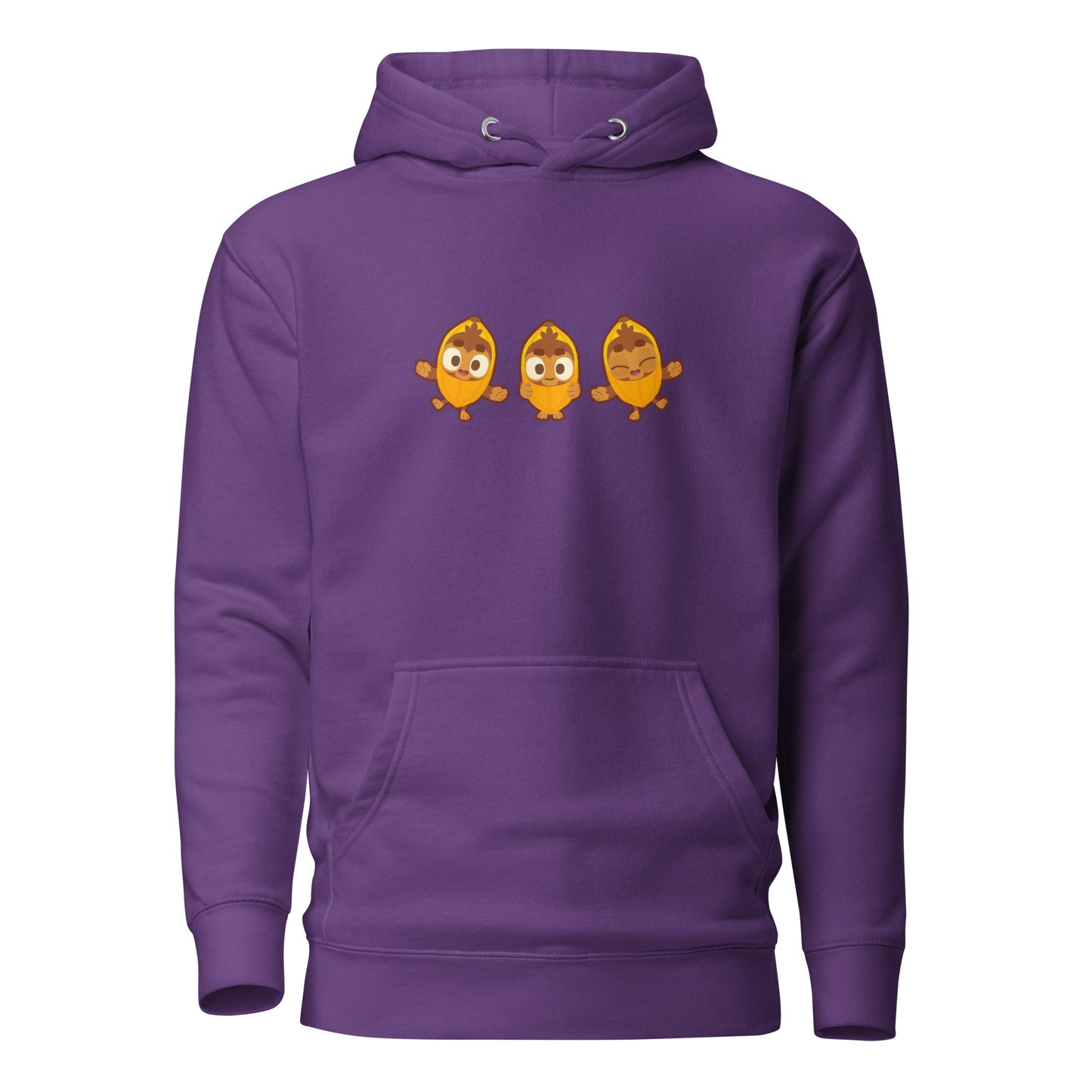 Banana Monkey Hoodie (Unisex - Cotton Heritage)