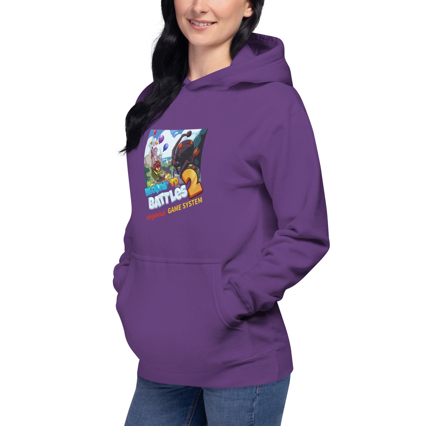 Battles 2 - Ninja Kiwi Game System Hoodie (Unisex)