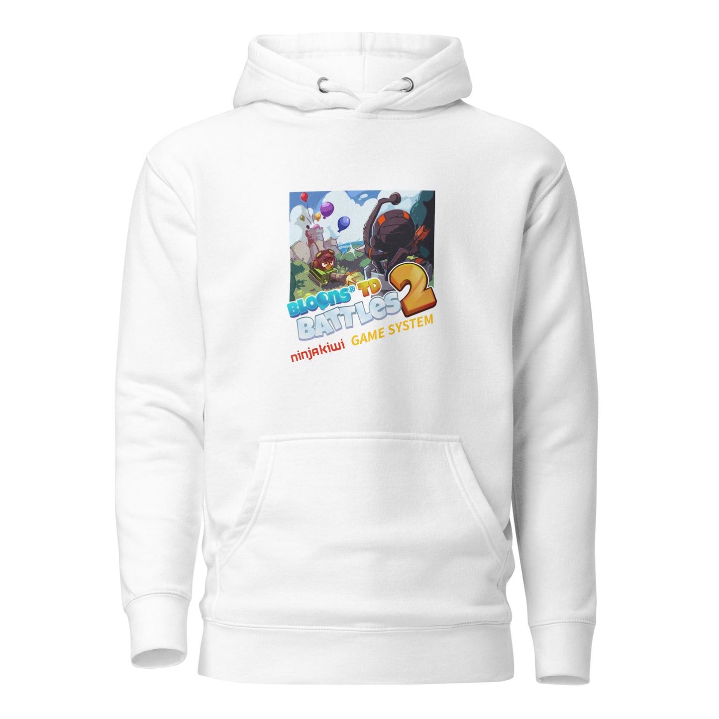 Battles 2 - Ninja Kiwi Game System Hoodie (Unisex)