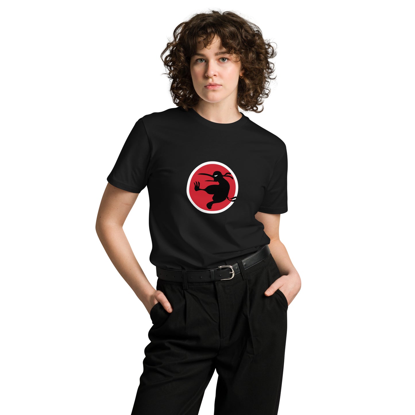 Ninja Kiwi Logo Premium Shirt (Unisex)