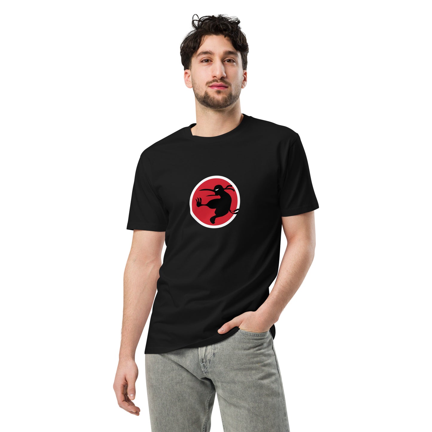 Ninja Kiwi Logo Premium Shirt (Unisex)