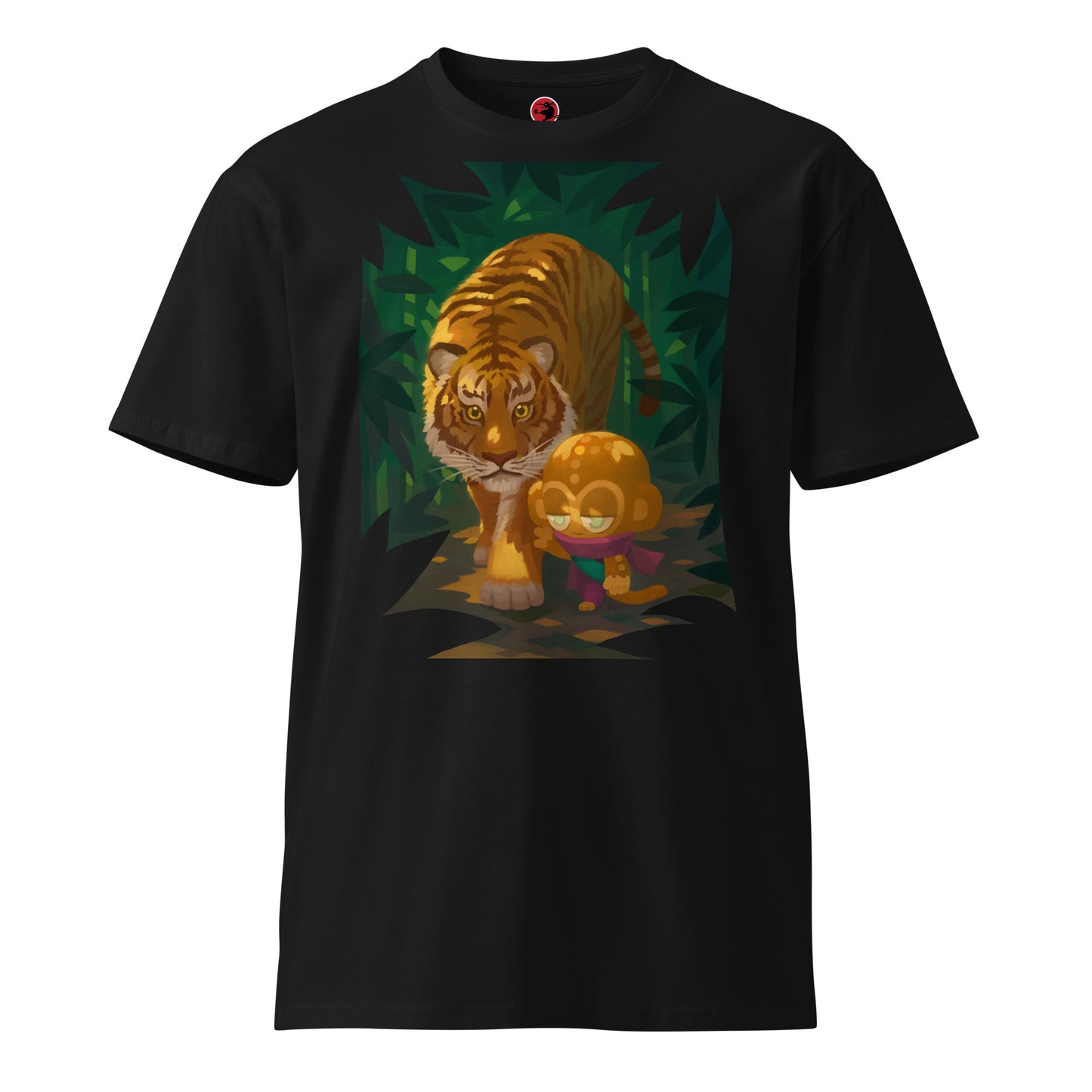 Tiger And Psi Premium Shirt (Unisex)