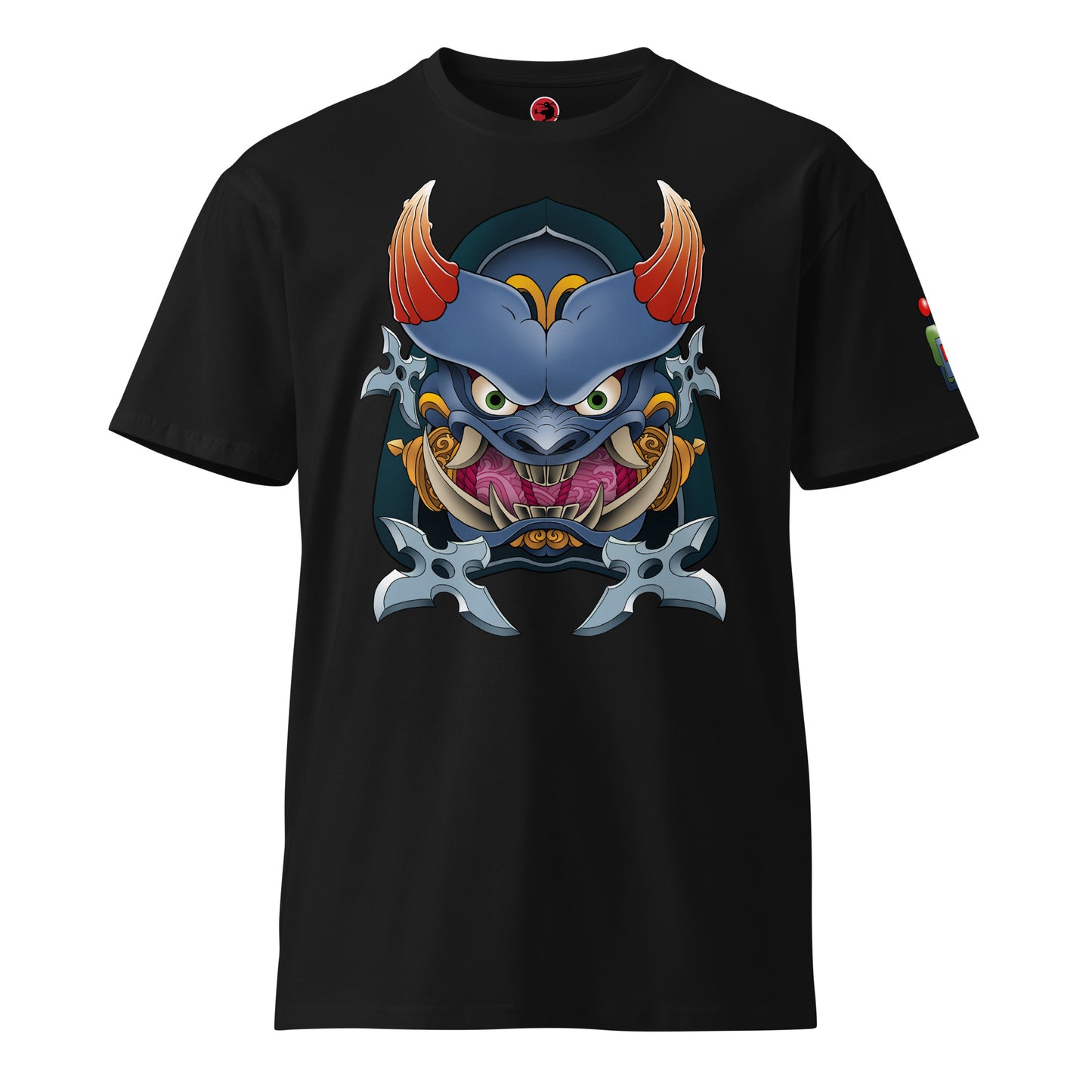 Ninja Master Bomber Premium Shirt - Front & Shoulder Print (Unisex)