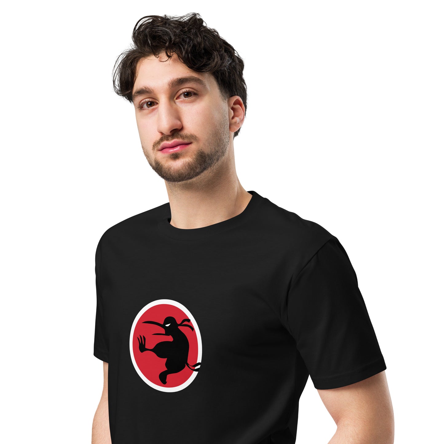 Ninja Kiwi Logo Premium Shirt (Unisex)