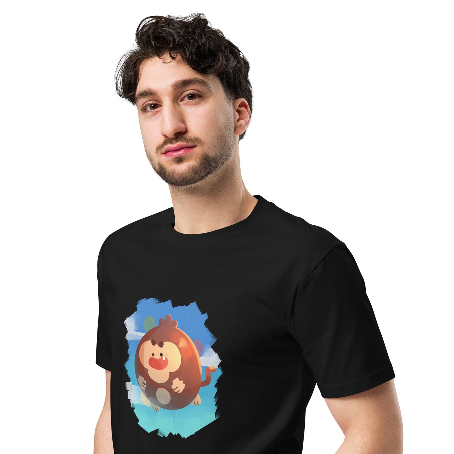 Round Monkey Premium Shirt (Unisex)