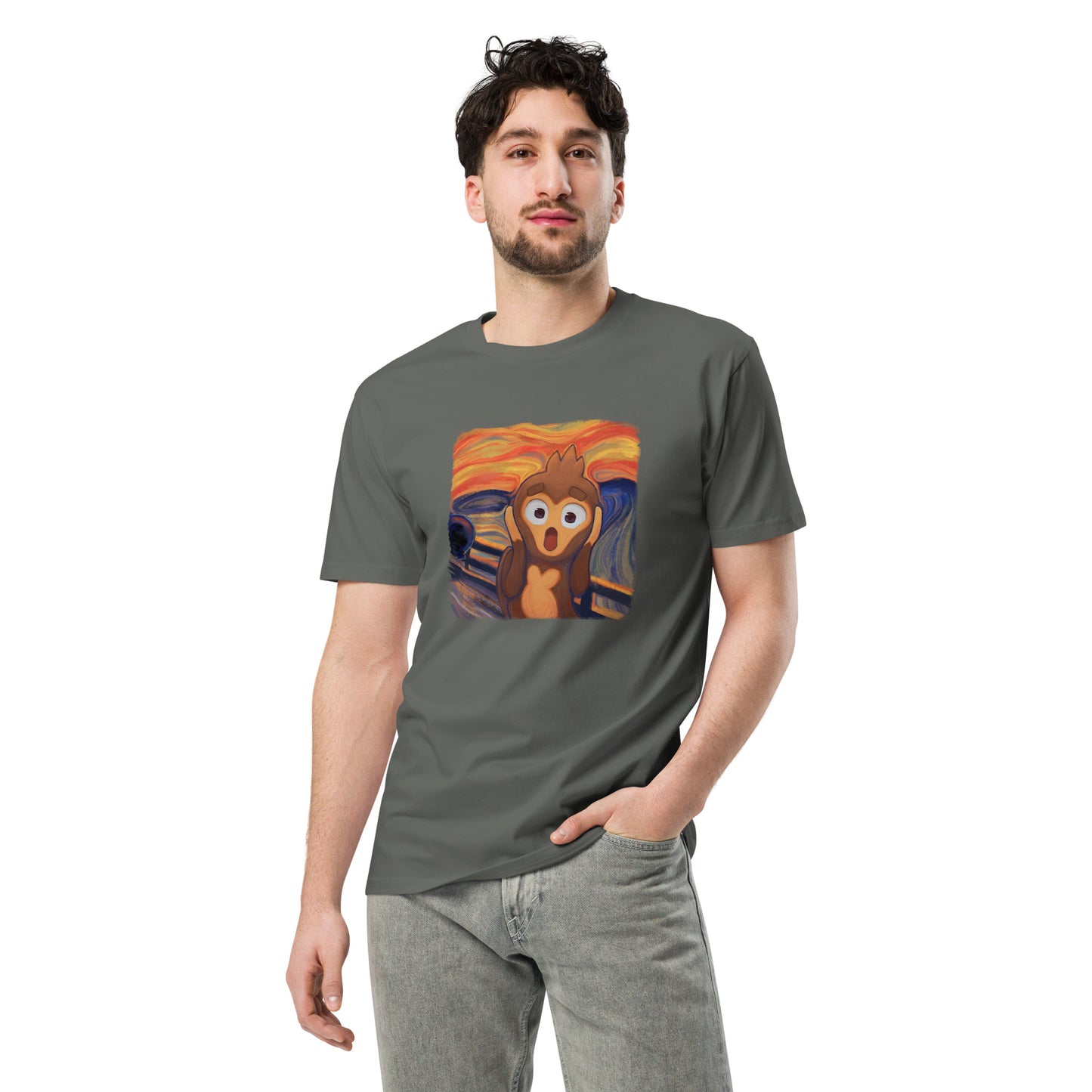 The Screaming Monkey Premium Shirt (Unisex)