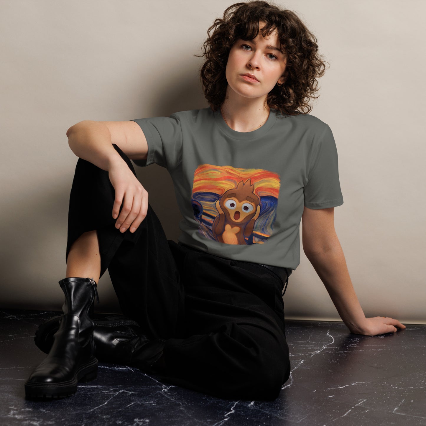 The Screaming Monkey Premium Shirt (Unisex)