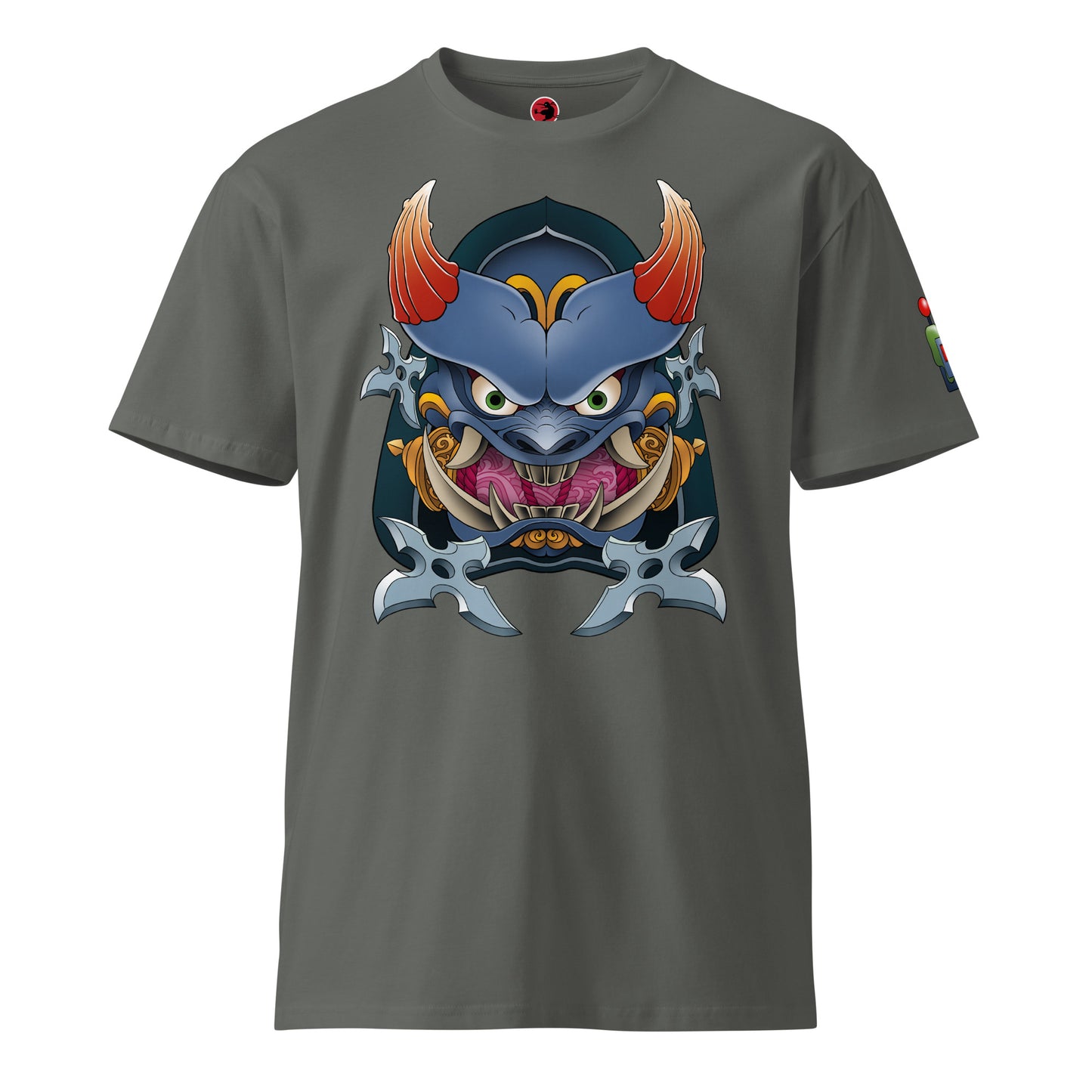 Ninja Master Bomber Premium Shirt - Front & Shoulder Print (Unisex)