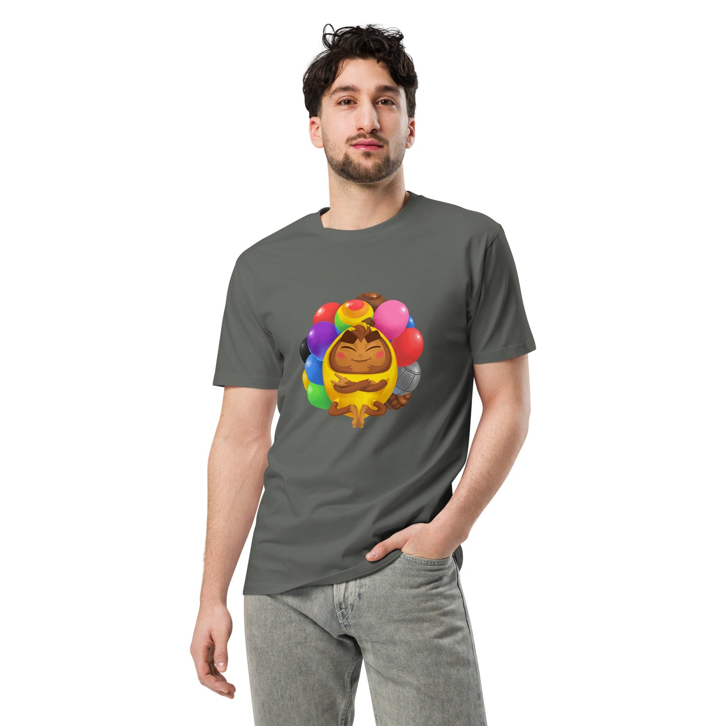 Cool Banana Monkey Premium Shirt (Unisex)