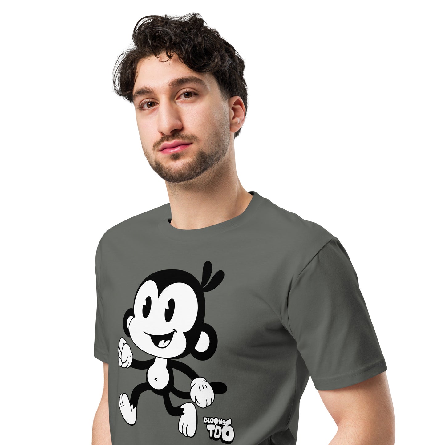 Retro Monkey Premium Shirt (Unisex)