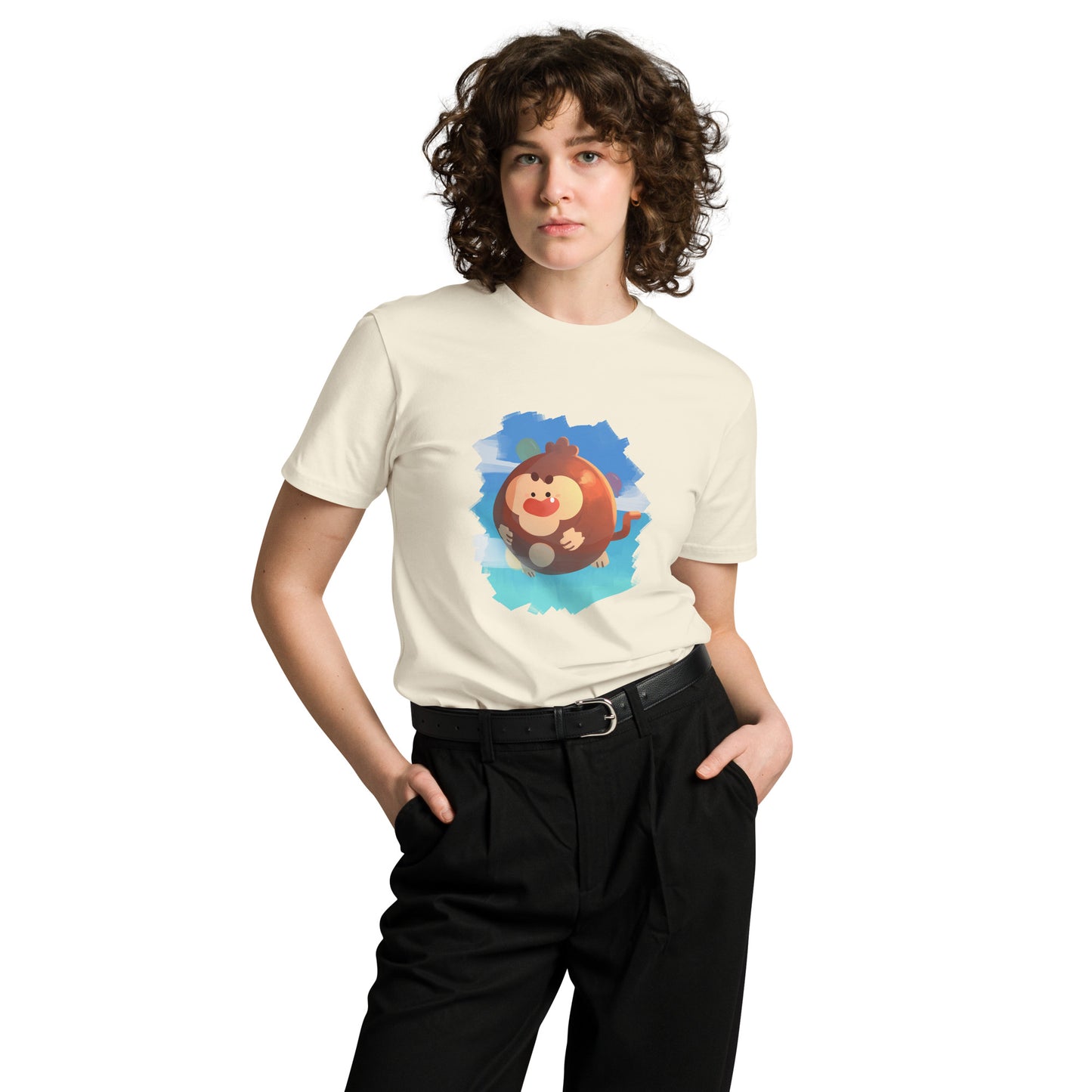 Round Monkey Premium Shirt (Unisex)