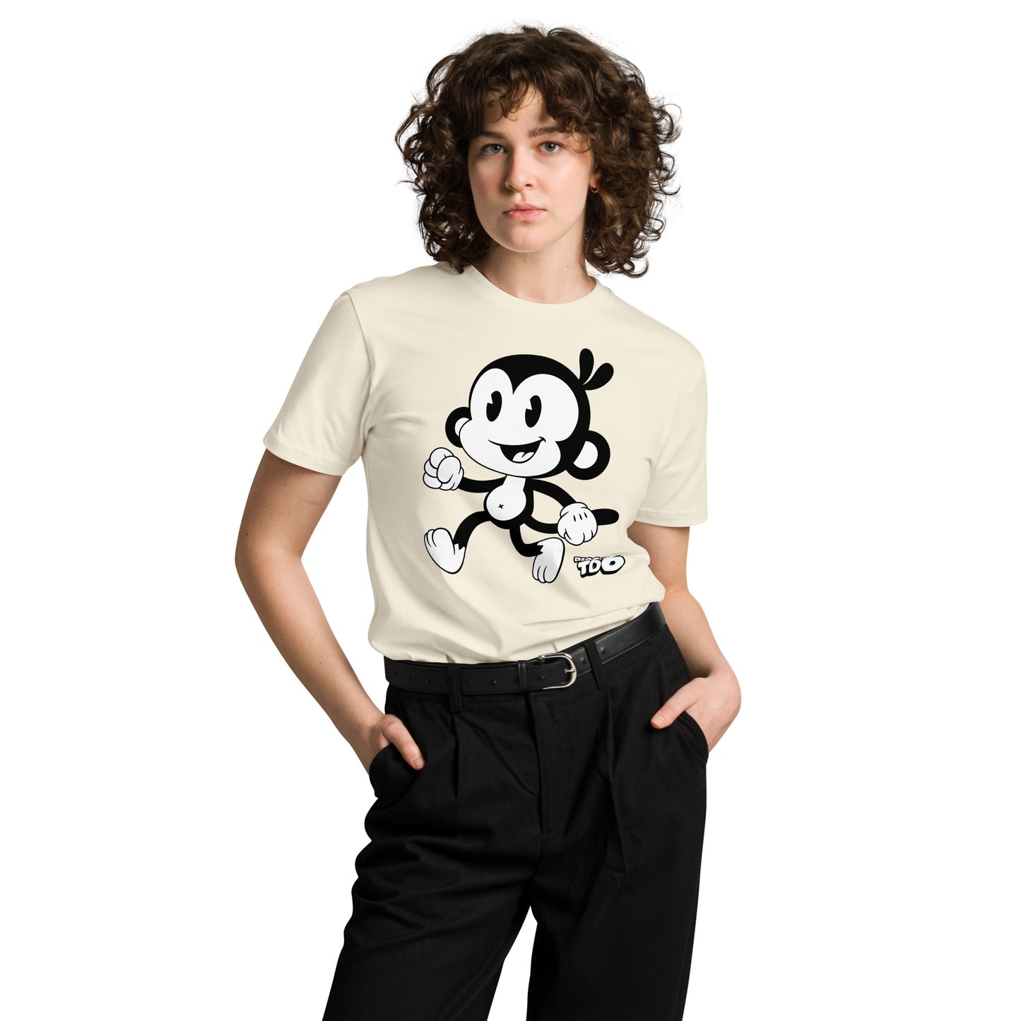 Retro Monkey Premium Shirt (Unisex)