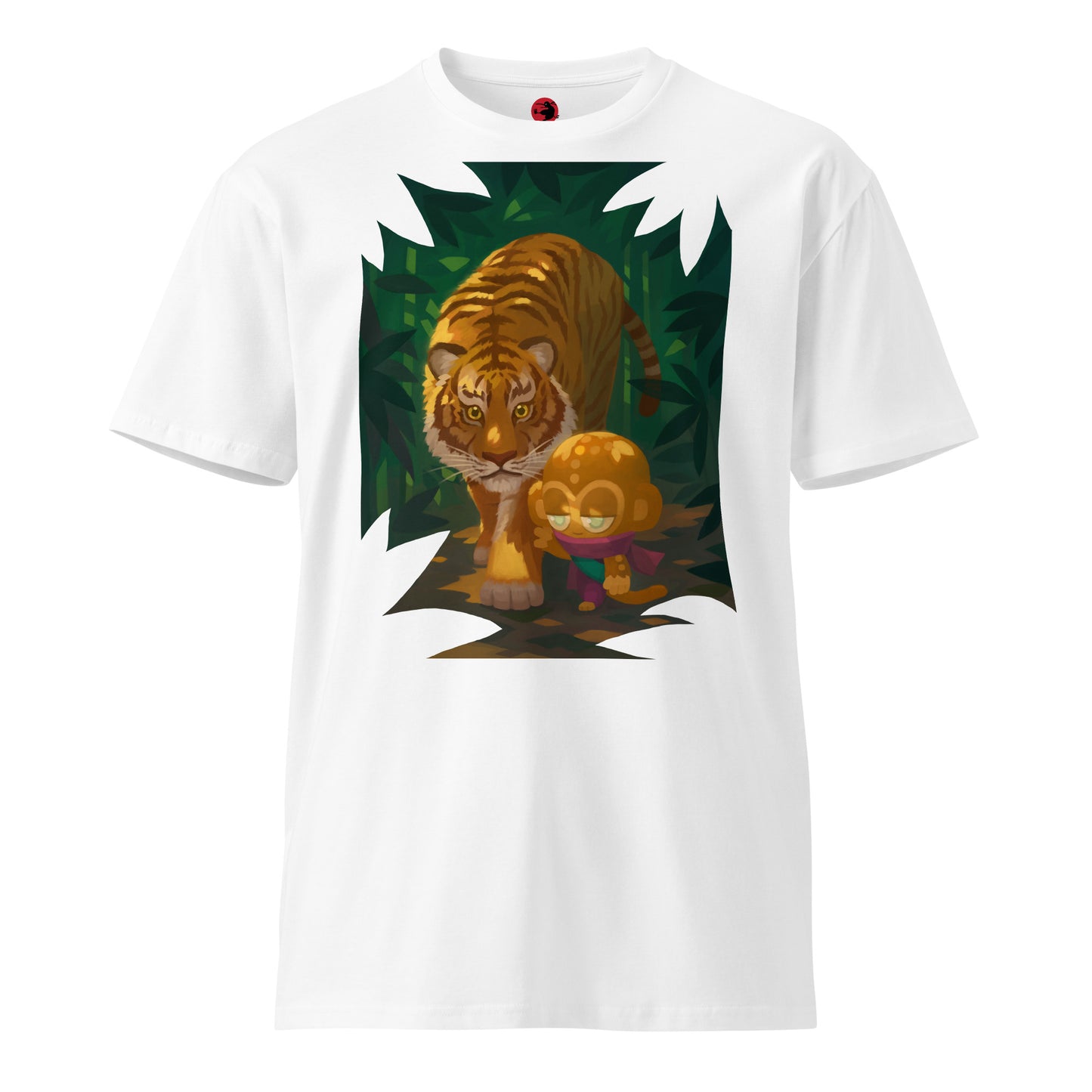 Tiger And Psi Premium Shirt (Unisex)