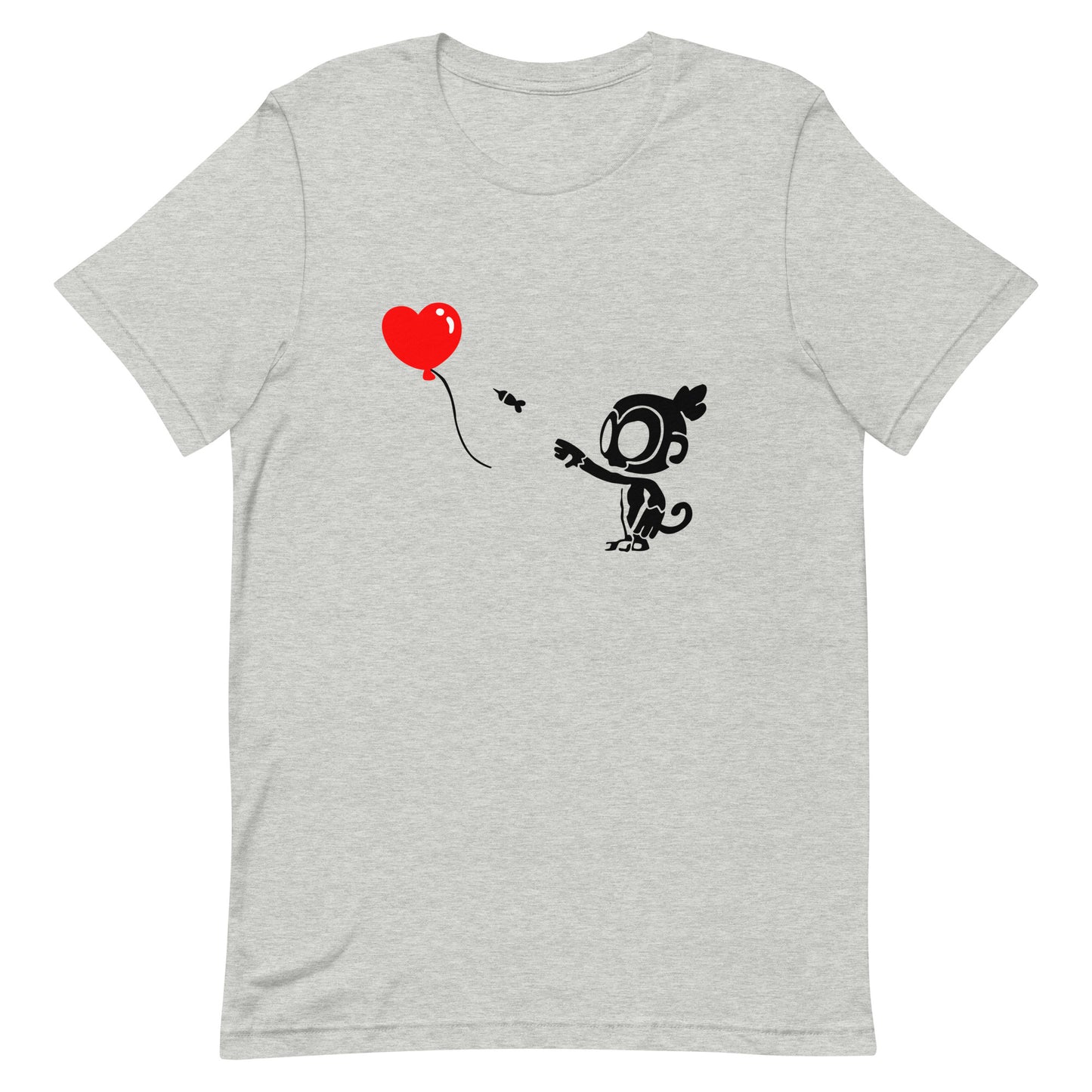 Monkey With Bloon Shirt (Unisex)