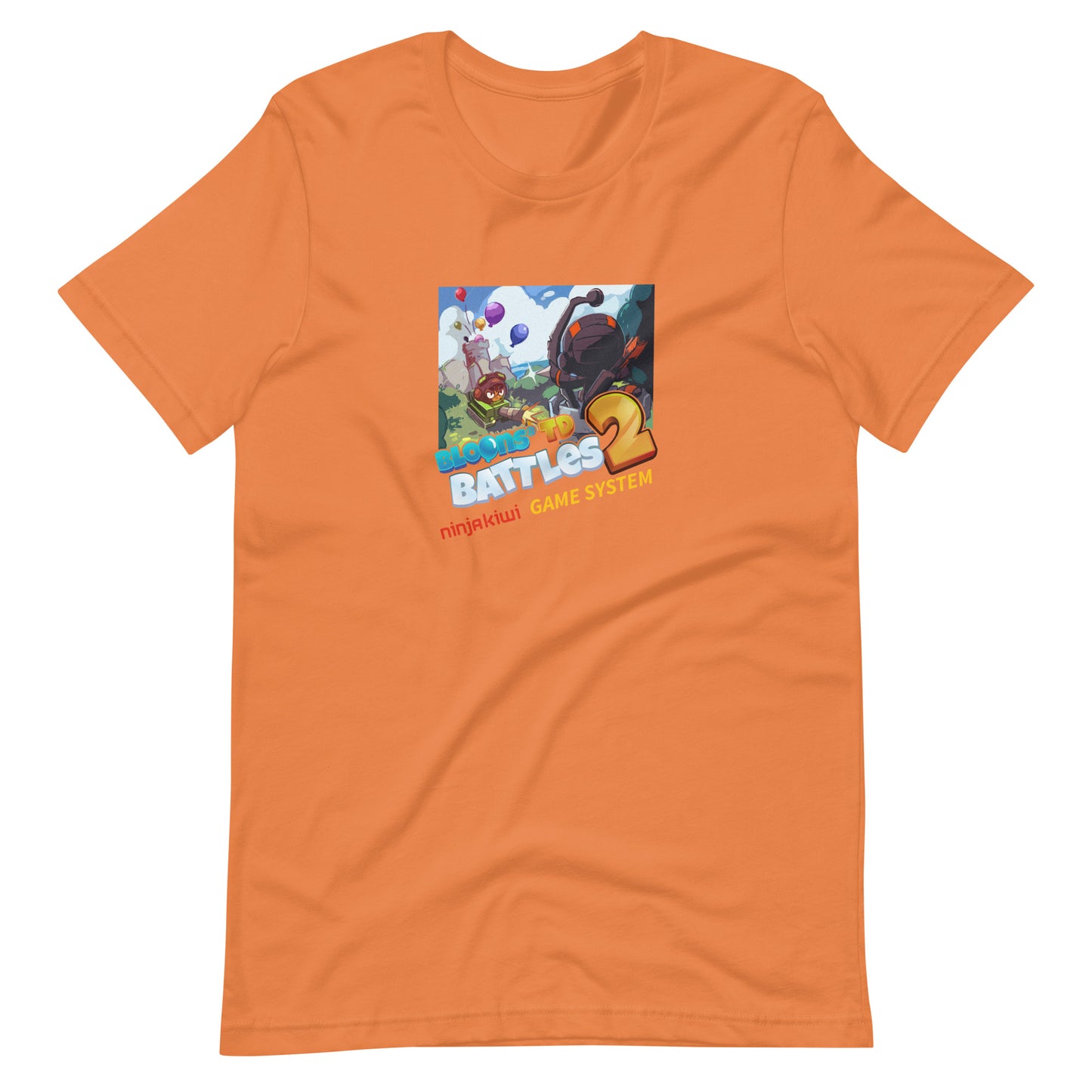 Battles 2 - Ninja Kiwi Game System Shirt (Unisex)