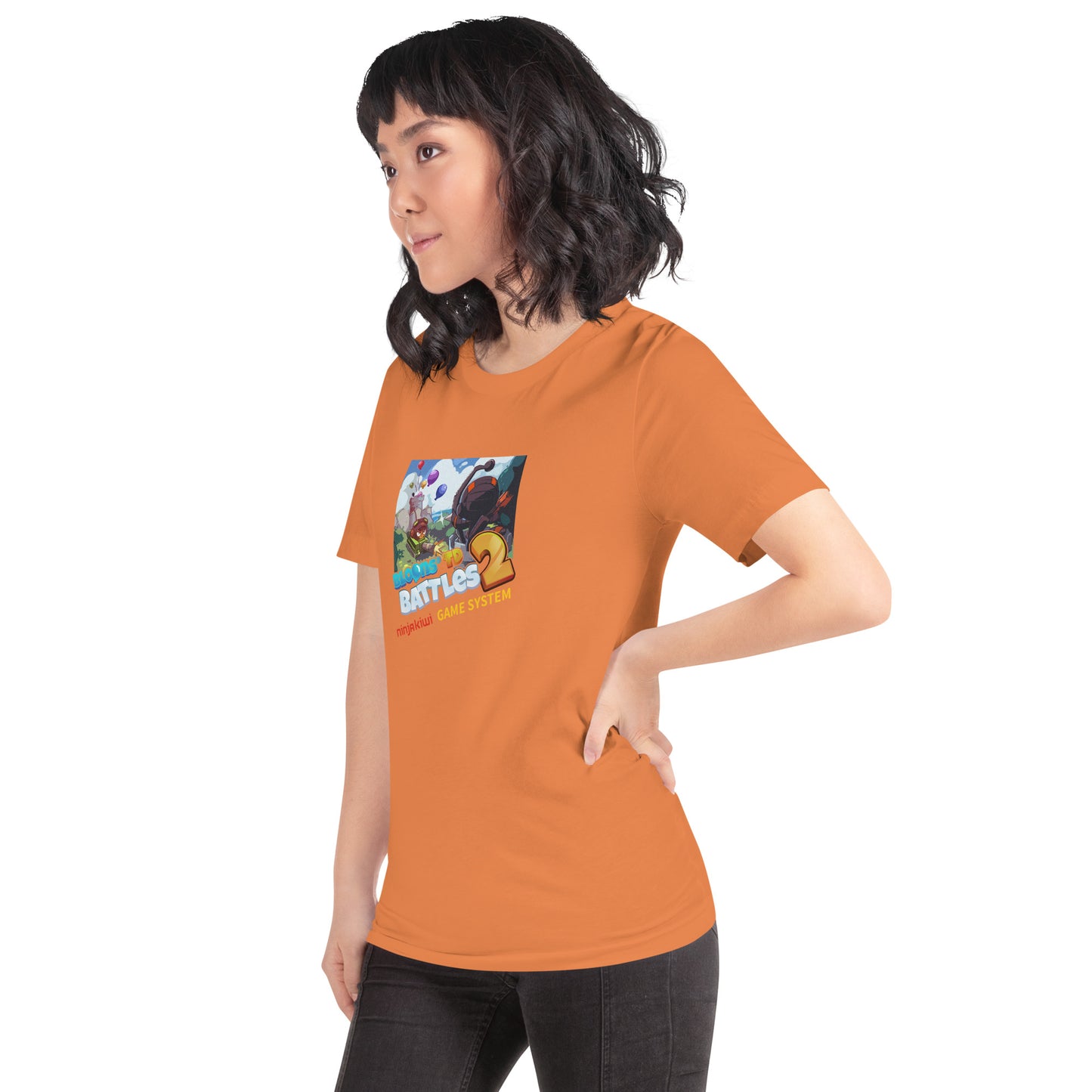 Battles 2 - Ninja Kiwi Game System Shirt (Unisex)