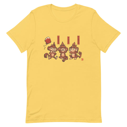 Three Wise Monkeys Shirt (Unisex)