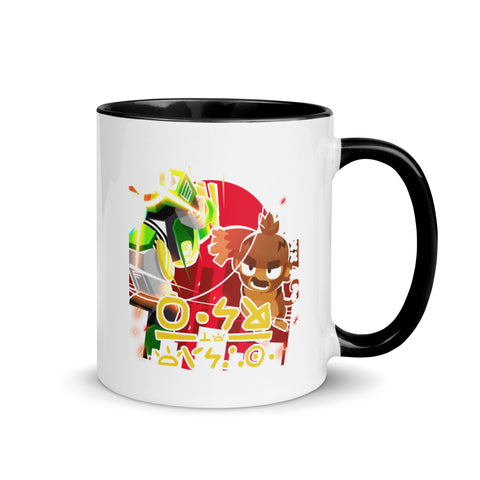 King Vs Sentai Mug with Color Inside