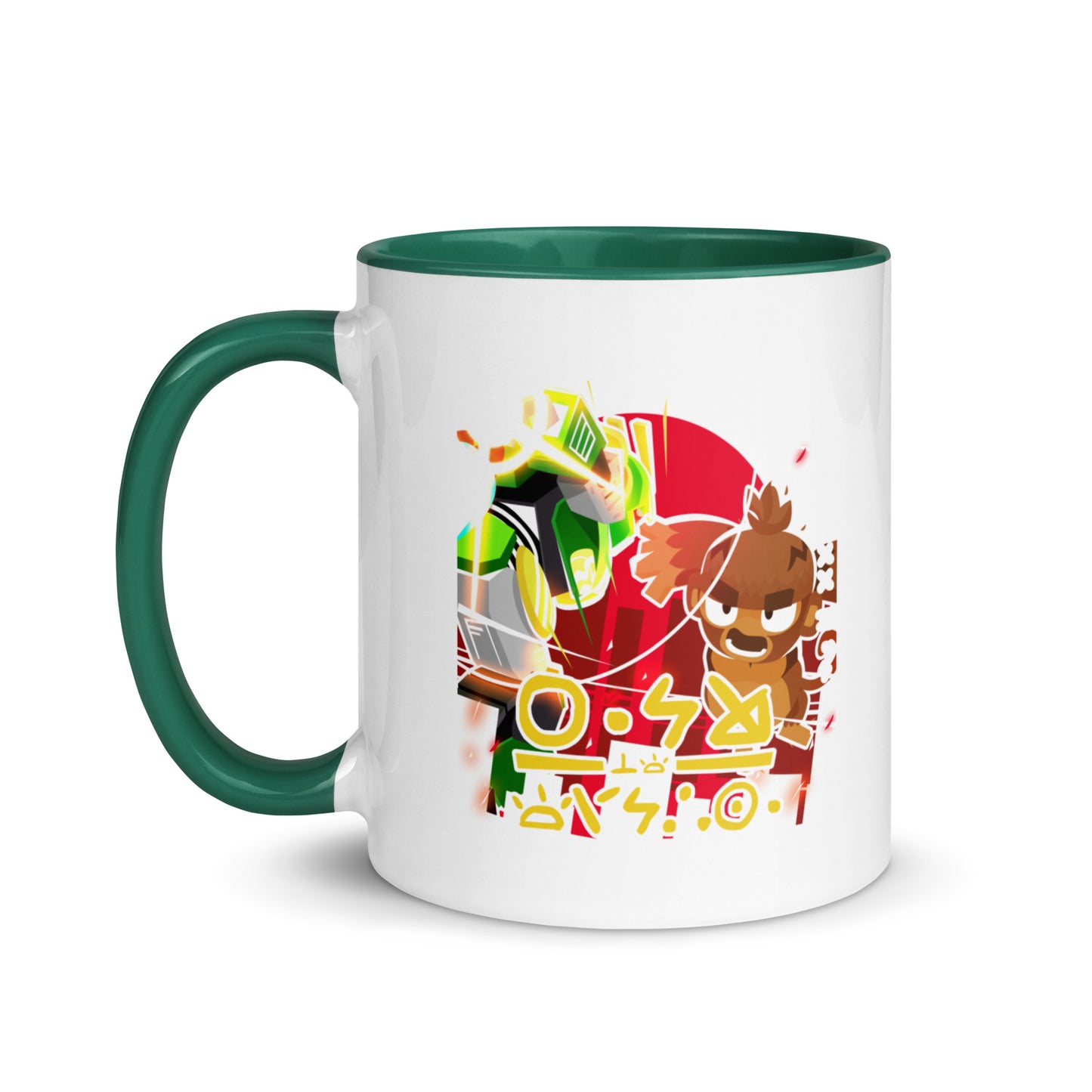 King Vs Sentai Mug with Color Inside