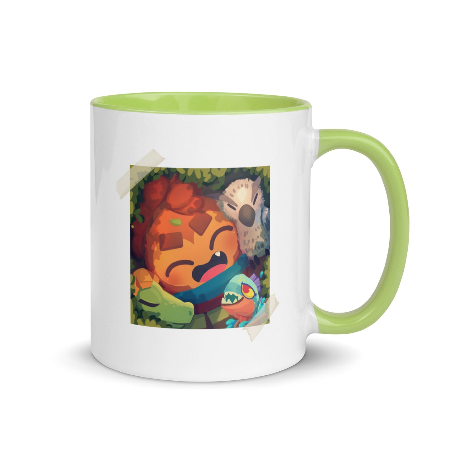 Beast Handler Cuddles Mug with Color Inside