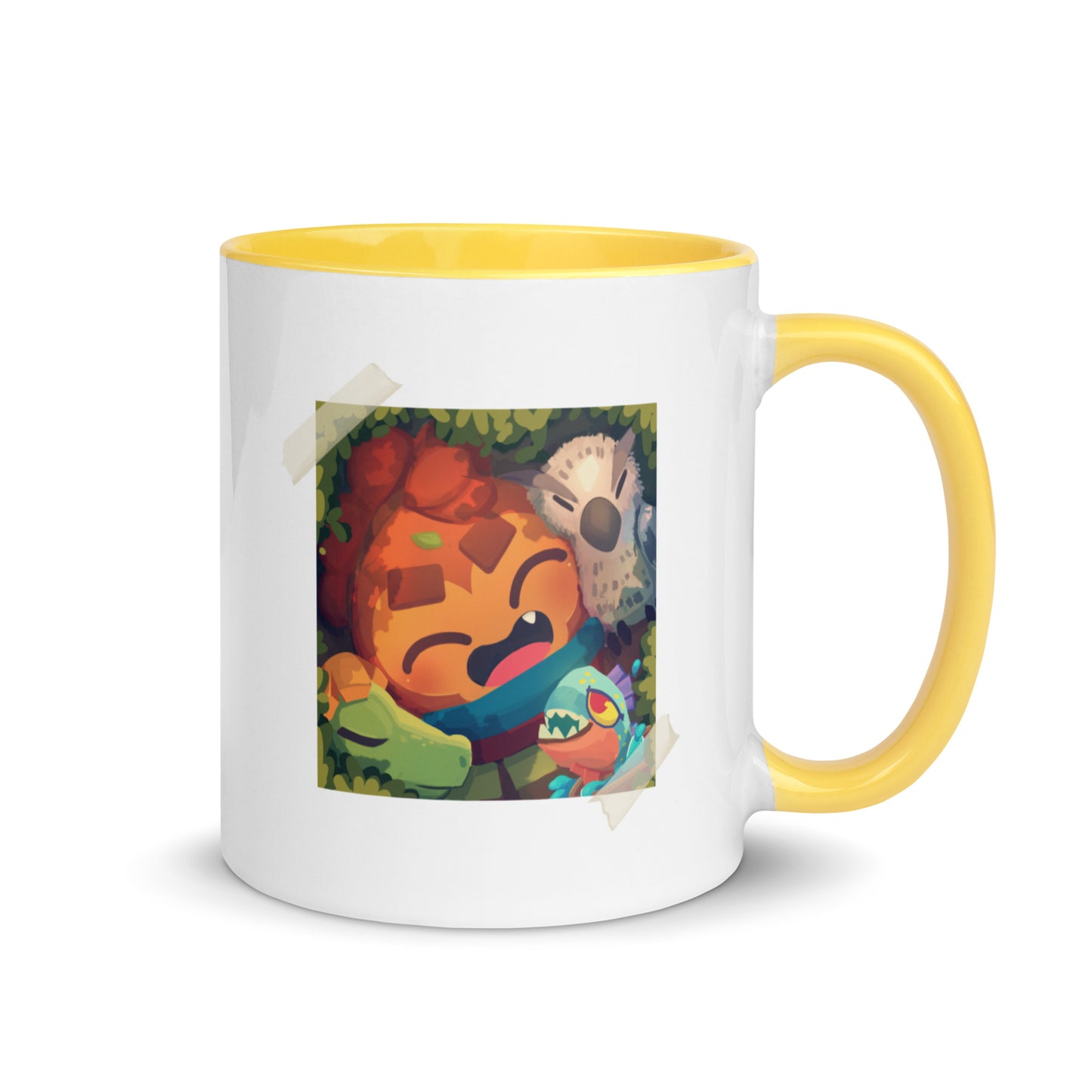 Beast Handler Cuddles Mug with Color Inside