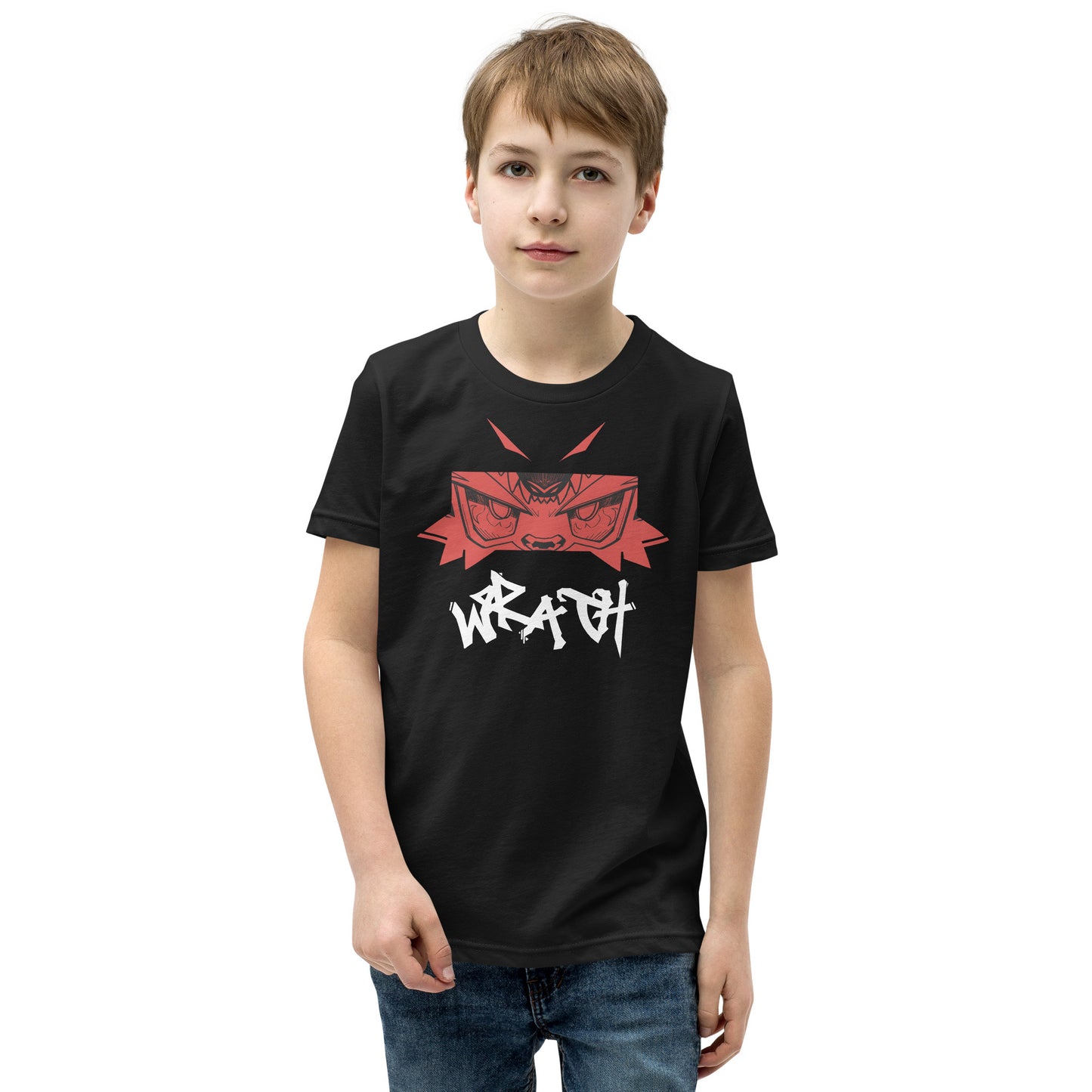 Avatar Of Wrath Shirt (Youth - White Text)