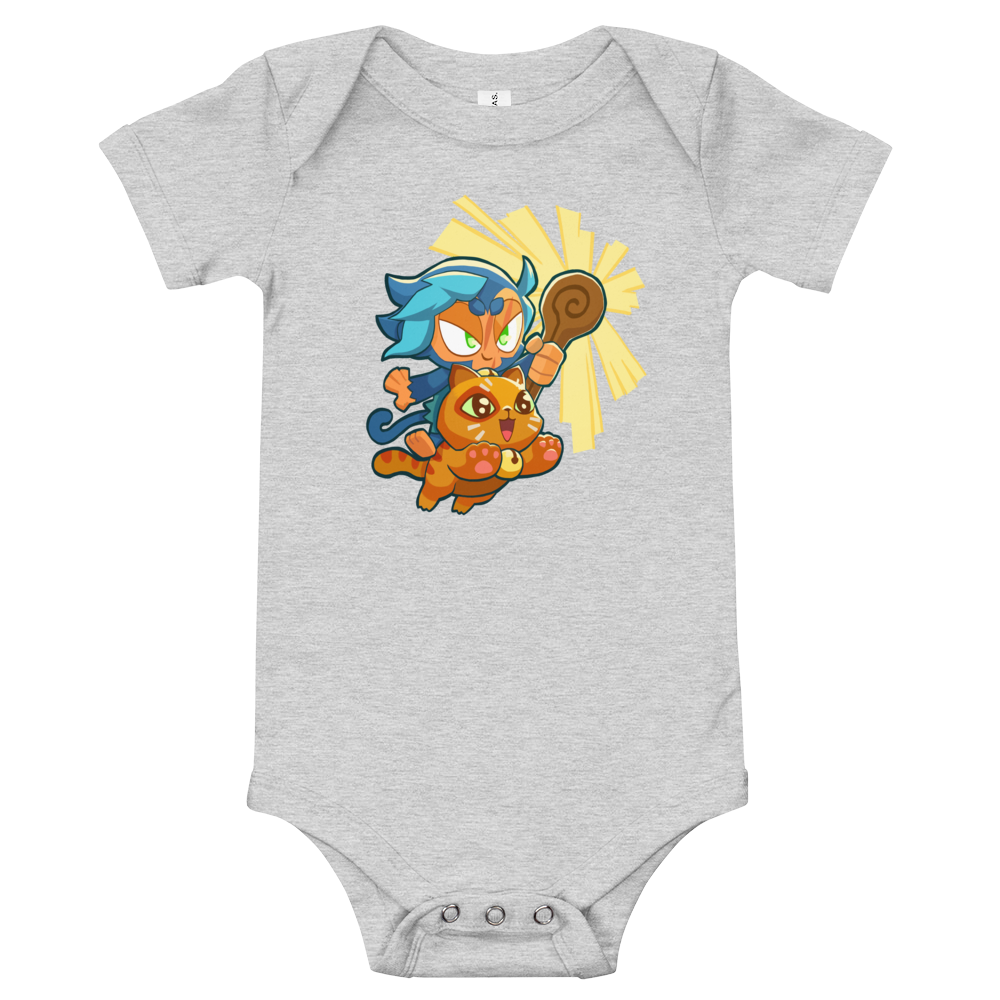 Ezili Smudge Cat Baby Bodysuit