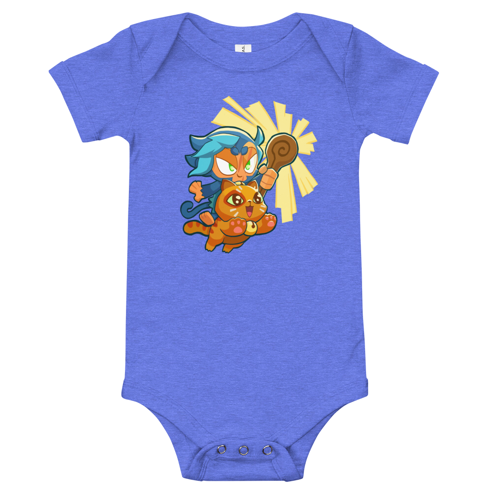 Ezili Smudge Cat Baby Bodysuit