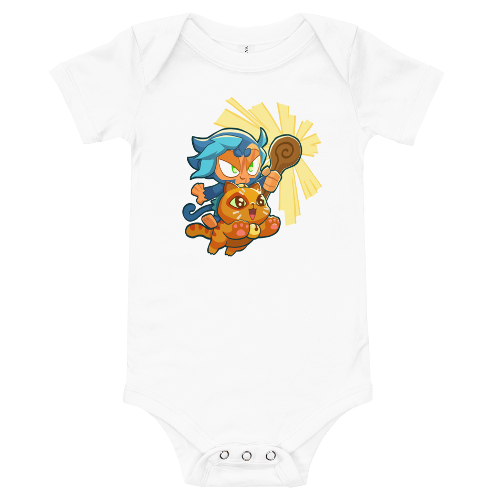 Ezili Smudge Cat Baby Bodysuit