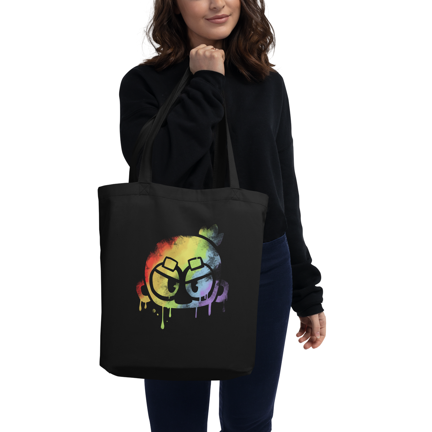 Monkey Graffiti Eco Tote Bag