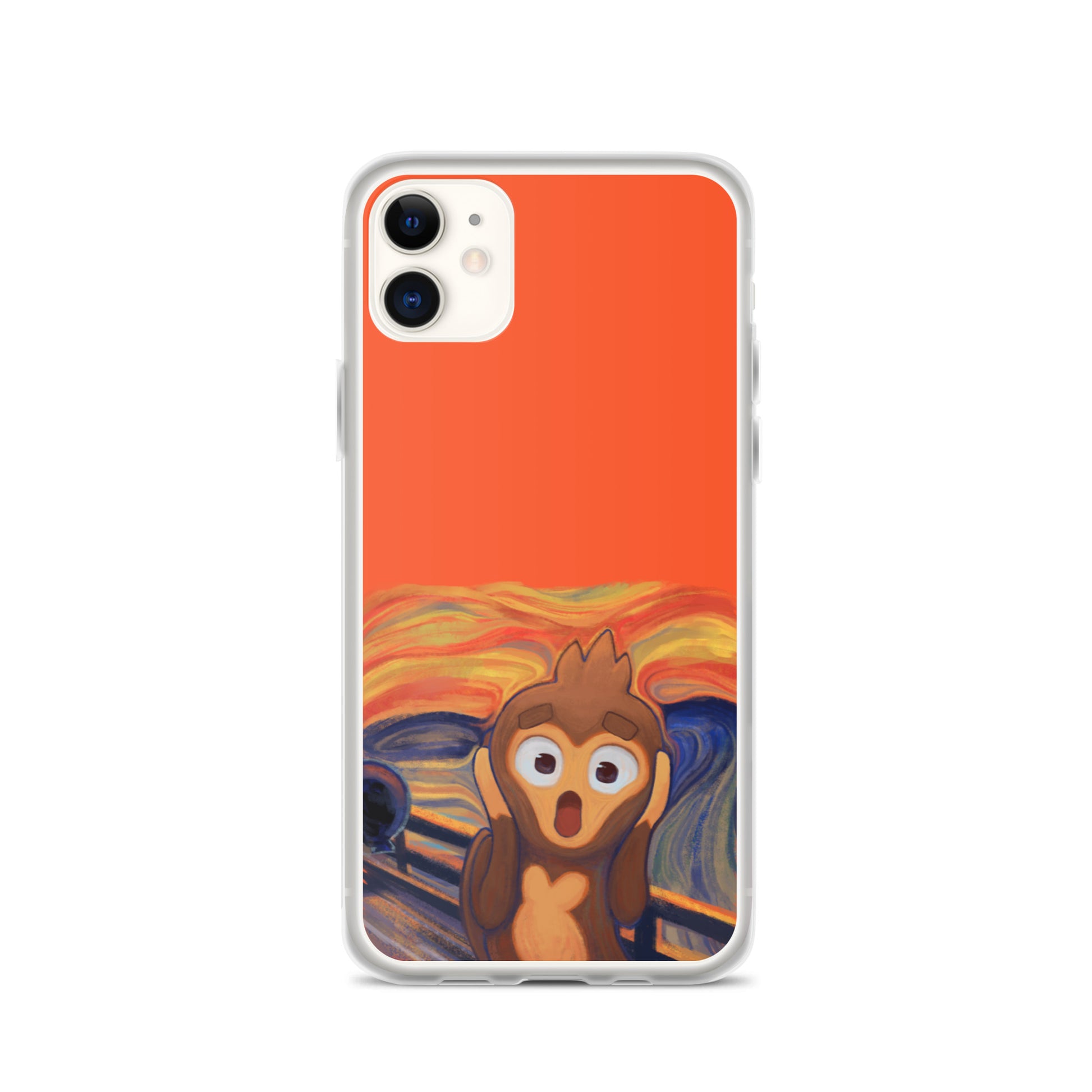Screaming Monkey iPhone Case Screaming Monkey iPhone Case