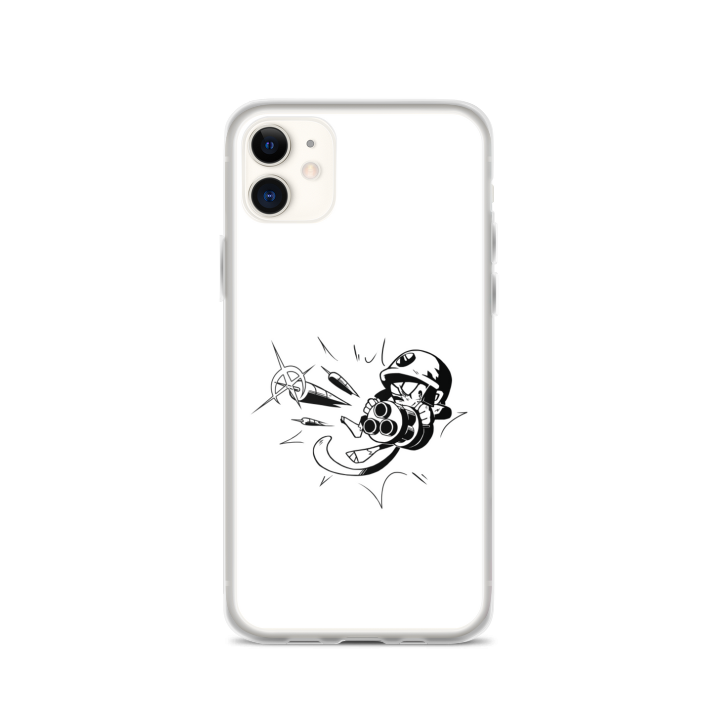 Comic Style Dartling iPhone Case