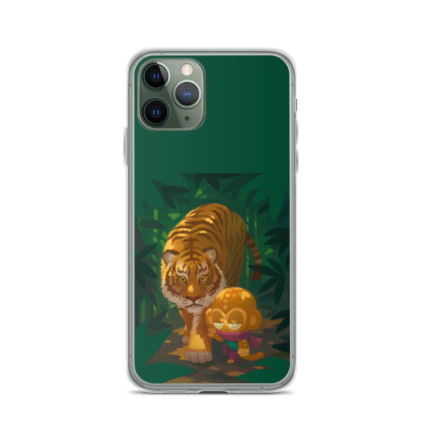 Tiger And Psi iPhone Case