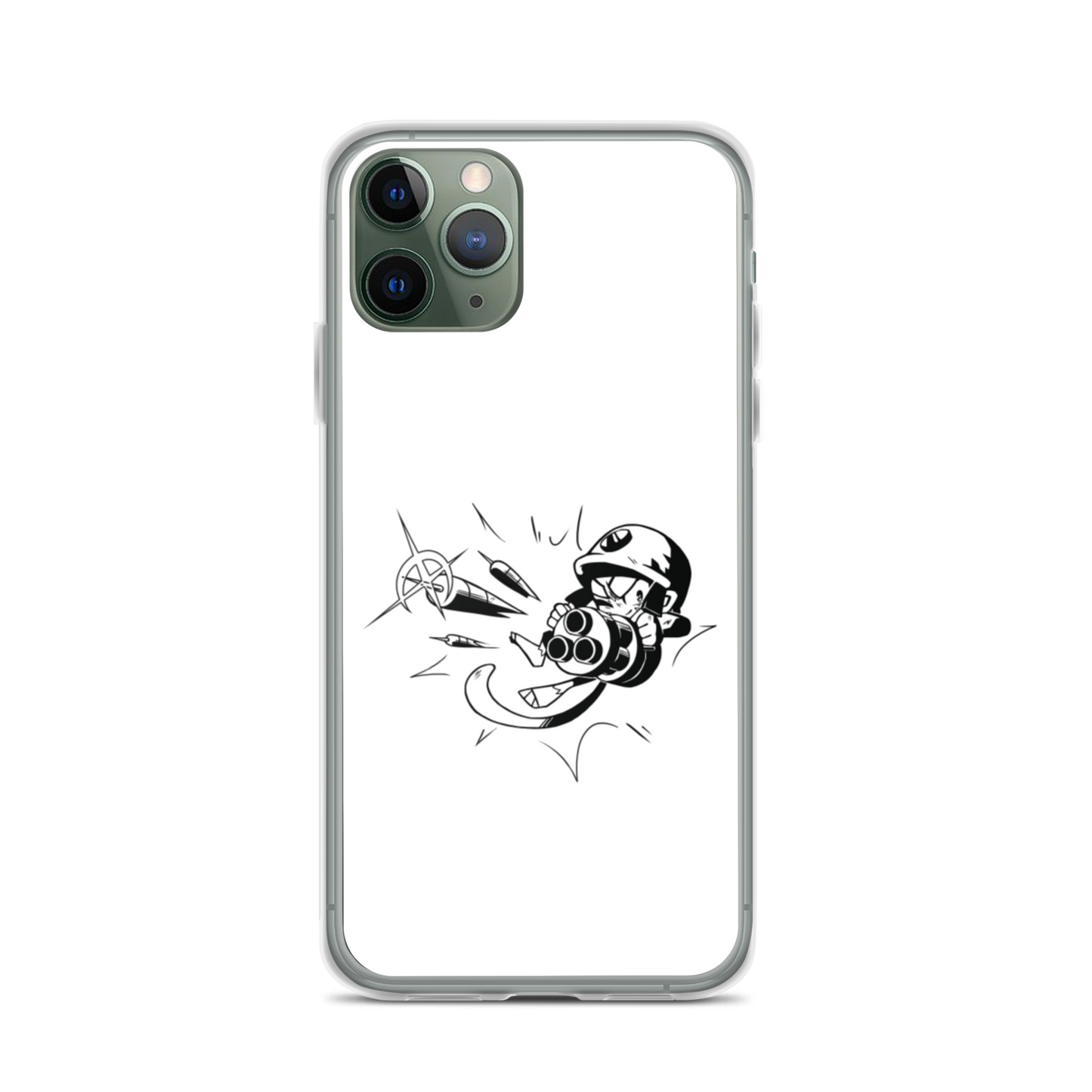 Comic Style Dartling iPhone Case