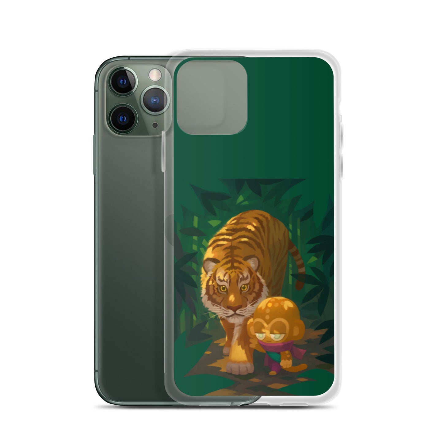 Tiger And Psi iPhone Case