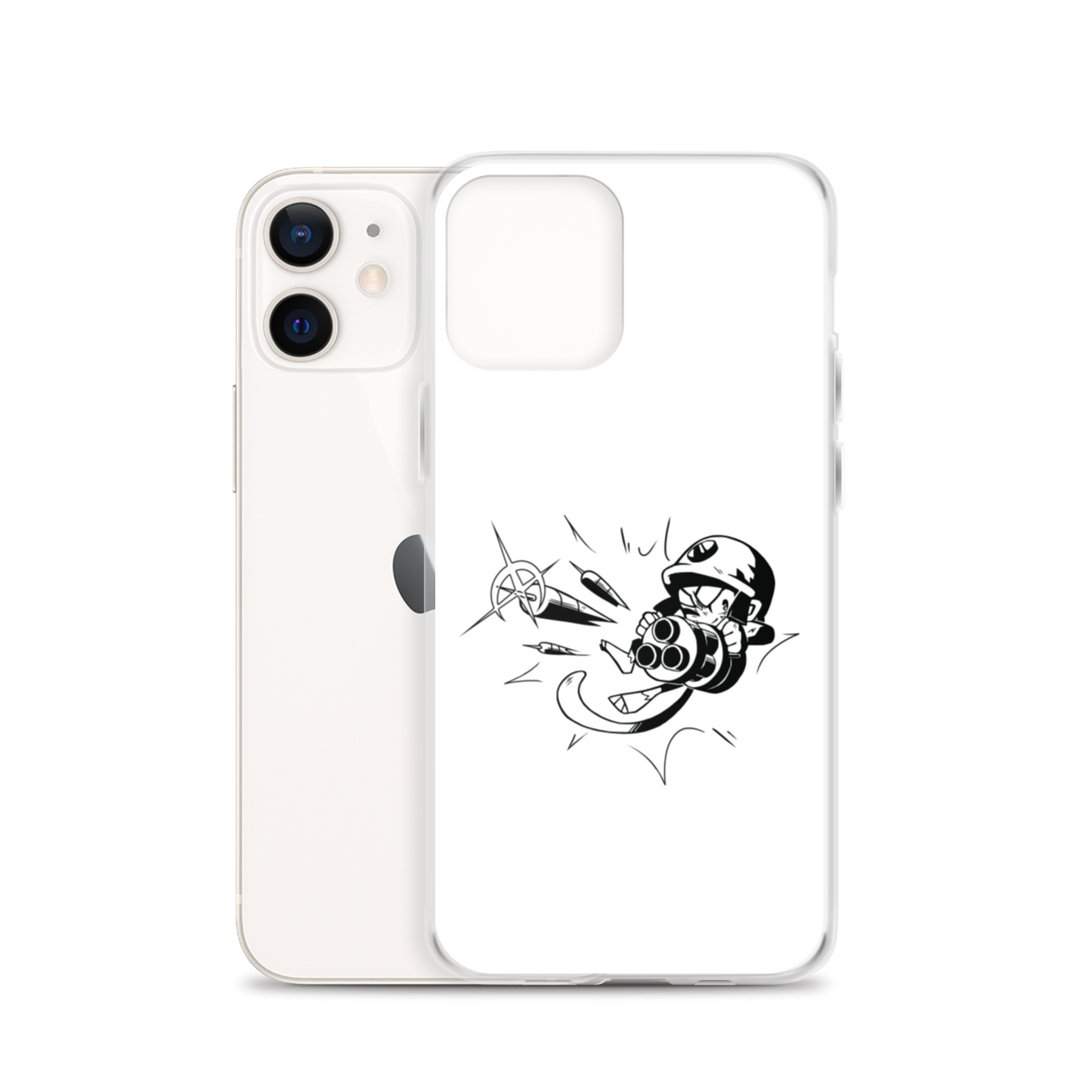 Comic Style Dartling iPhone Case