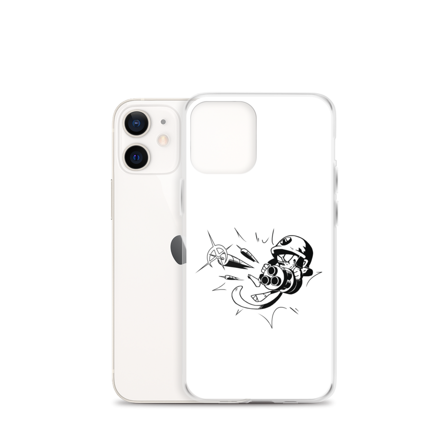 Comic Style Dartling iPhone Case