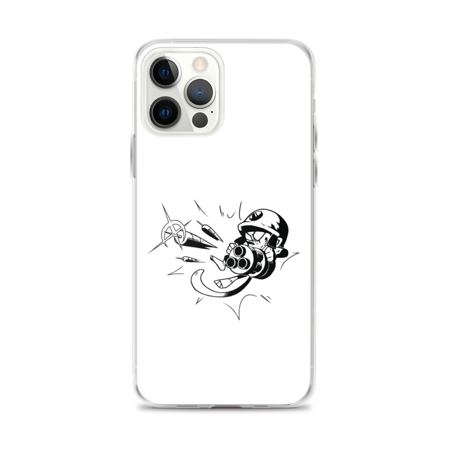 Comic Style Dartling iPhone Case