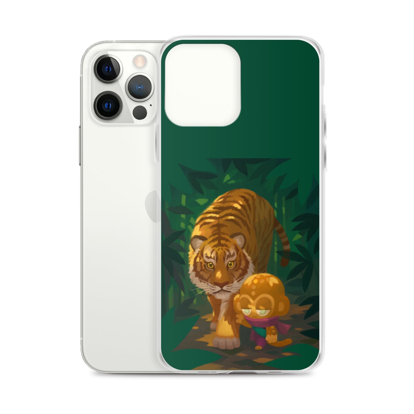 Tiger And Psi iPhone Case