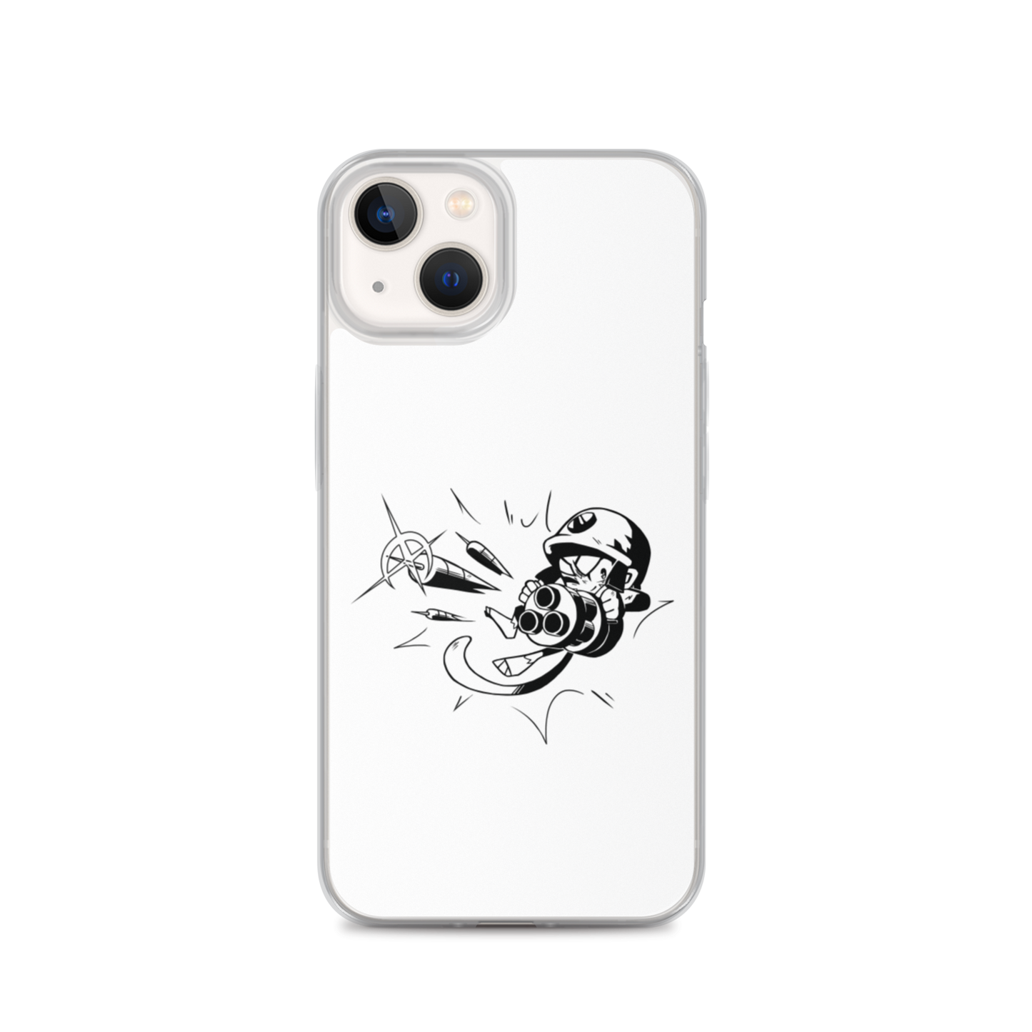 Comic Style Dartling iPhone Case