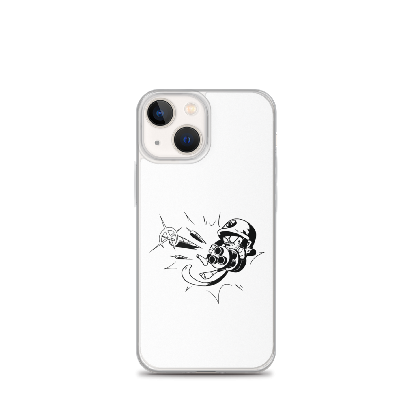 Comic Style Dartling iPhone Case